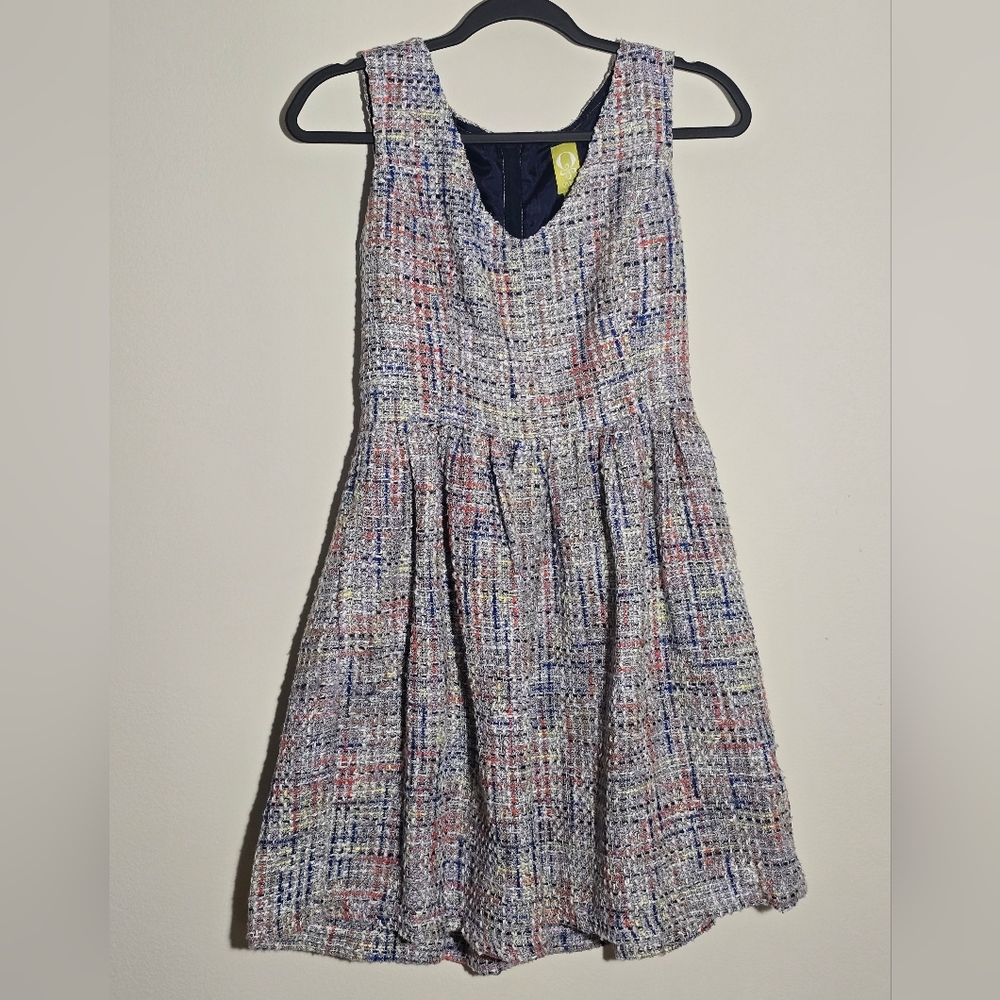 QMack Multicolor Tweed Dress